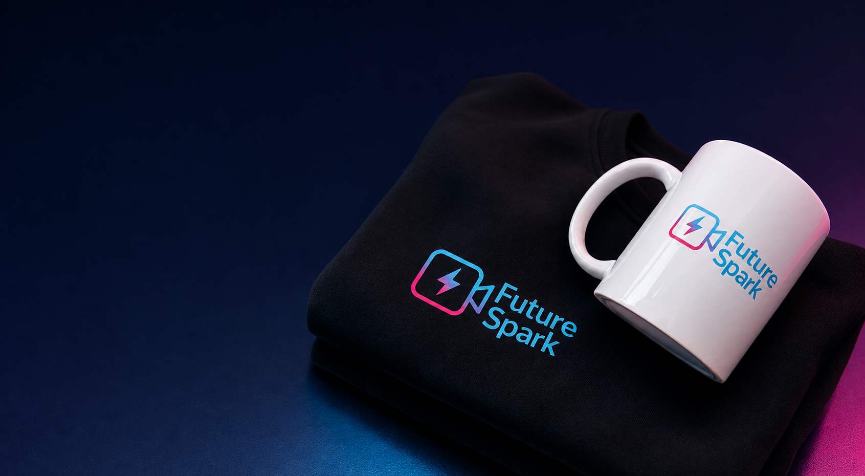 Kubek i bluza z logo Future Spark — nagrody w sierpniowych akcjach LIVE