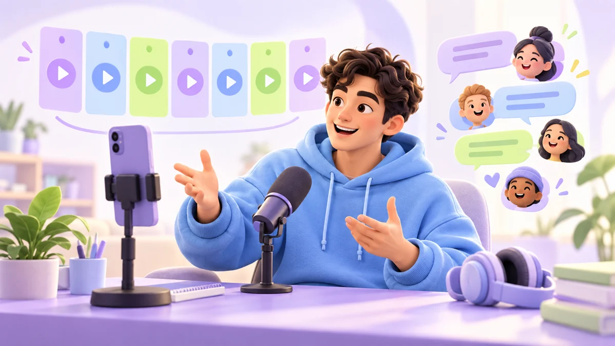 Ilustracja twórcy LIVE i tygodniowego kalendarza